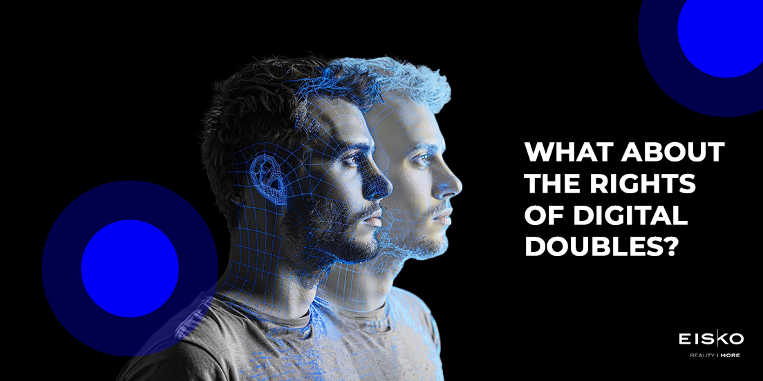 A man with his digital double